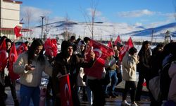 Bayburt'ta 'Şehitlere Saygı Yürüyüşü' düzenlendi!