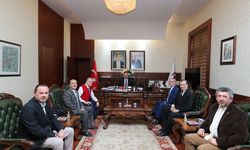 Eskişehir Gazeteciler Cemiyeti'nden Vali Aksoy'a ziyaret