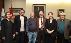 Emek ve Demokrasi Platformu'ndan Büyükerşen'e ziyaret