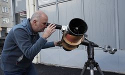 Alper Gezeravcı'nın dolunay önünden geçiş anı fotoğraflandı!