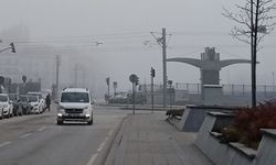 Eskişehir’de 2024 yılının ilk günü sisle başladı