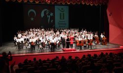 Eskişehir'de çocuklardan muhteşem konser!