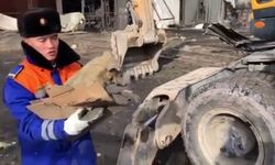 Kırgızistan’da santraldeki patlamadan köpek kurtarıldı