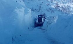 Bingöl'de kar kalınlığı 6 metreyi buldu!