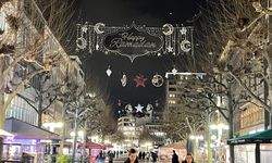 Frankfurt'un ana caddesi Ramazan ayı için süslendi!