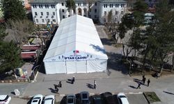 Siirt'te bin kişilik iftar çadırı hizmeti!