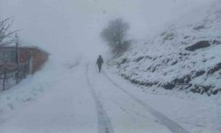 Tunceli’nin yüksek kesimlerinde kar yağışı etkili olmaya başladı!