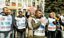 İşçiler Eskişehir'de haklarını istedi