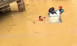 Çin’deki sel ve toprak kayması!