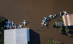Selin vurduğu Brezilya’da havalimanı sular altında kaldı
