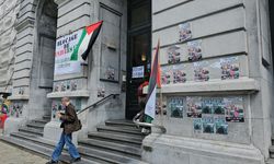 Liege Üniversitesi’nde Gazze’ye destek gösterisi