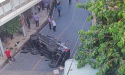 Park halindeki araç otoparktan sokağa düştü