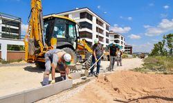 Eskişehir'in o mahallesinde üst yapı çalışması!