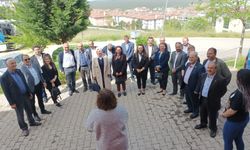 Eskişehir'de muhtarlar belediye tesislerini gezdi