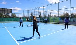 Tenis eğitimleri Eskişehir'de başladı!