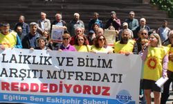 Eskişehir'de eğitimcilerden müfredat tepkisi