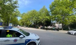 Eskişehir'de polis öğrencileri sınava yetiştirdi