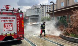 Eskişehir'deki yangın kısa süreli paniğe neden oldu