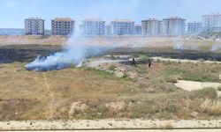 Eskişehir'de çıkan yangın büyümeden söndürüldü!