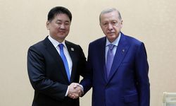 Erdoğan, Moğolistan Cumhurbaşkanı ile görüştü!