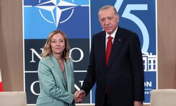 Erdoğan, İtalya Başbakanı Giorgia Meloni ile bir araya geldi