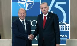 Erdoğan, Almanya Başbakanı Olaf Scholz’u kabul etti