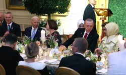 Erdoğan, ABD Başkanı Joe Biden tarafından verilen akşam yemeğine katıldı