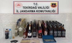 Tekirdağ’da kaçak içki operasyonu