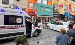 Eskişehir'de bu araç ambulansa engel oldu!