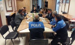 Polis-muhtar buluşması