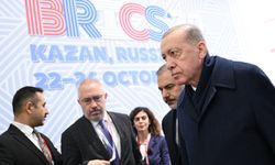 Erdoğan, BRICS Zirvesi'ne katılmak üzere Kazan EXPO'da