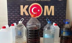 37 litre kaçak içki ele geçirildi: 2 gözaltı