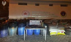 4 bin 500 litre sahte alkol ele geçirildi