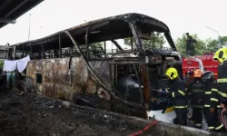 Okul servisinde yangın faciası: 16 çocuk öldü!