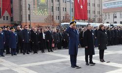 Eskişehir Valiliği'nde 10 Kasım Atatürk'ü anma töreni