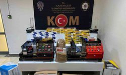 29 bin boş ve 5 bin doldurulmuş makaron ele geçirildi