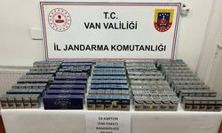 860 paket kaçak sigara ele geçirildi