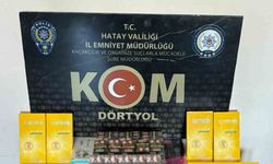 440 paket gümrük kaçağı sigara ele geçirildi