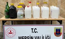 85 litre sahte içki ele geçirildi