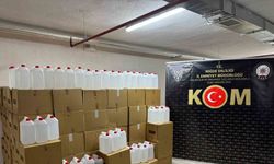 4 bin litre kaçak alkol ele geçirildi