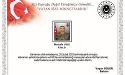 Şehit Mustafa Uslu memleketinde toprağa verilecek