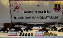 Jandarmadan kaçak silah operasyonu