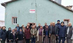 Kaymakam köy sakinleri ile bir araya geldi