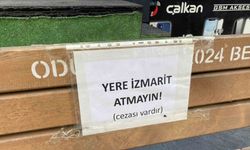 Vatandaşın ceza yememesi için esnaftan uyarı mesajı