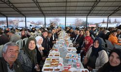 Kırsal ilçelerde ortak sofra kuruldu