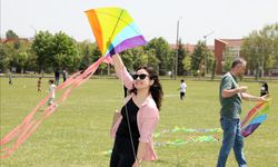 Eskişehir'de gökyüzü renklendi!