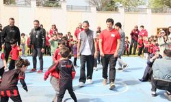 Özel öğrencileri ziyaret ettiler