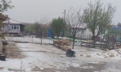 Eskişehir'de o ilçe beyaza büründü!