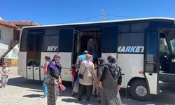 40 köye hizmet etmek için 120 kilometre yol kat ediyor