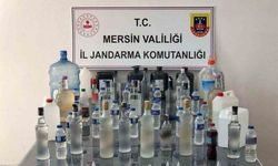 127 litre sahte içki ele geçirildi